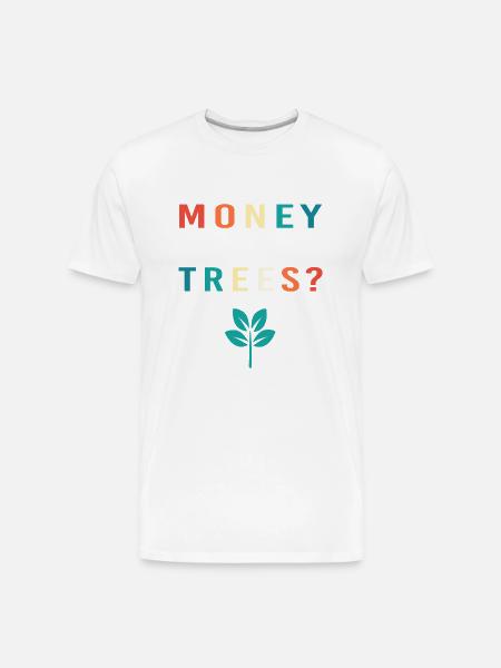 Business Finance Money Meme - Men's Premium Organic T-Shirt - white