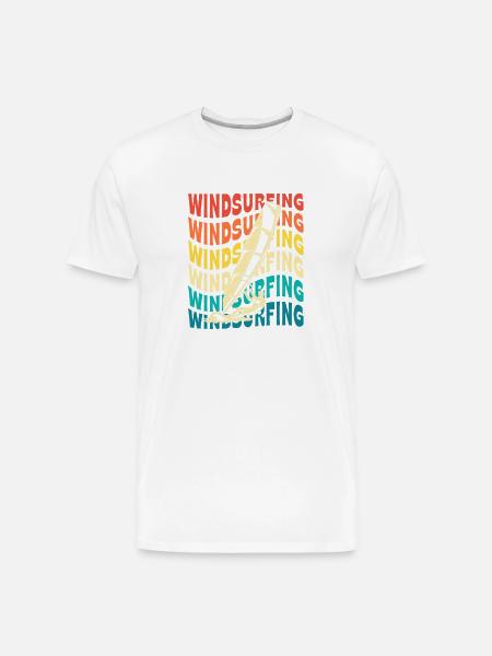 Windsurf Water Sports Windsurfing - Men's Premium Organic T-Shirt - white