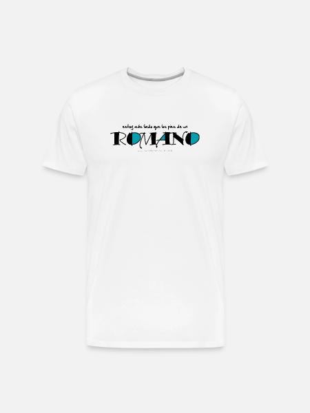 Los pies de un romano - Men's Premium Organic T-Shirt - white