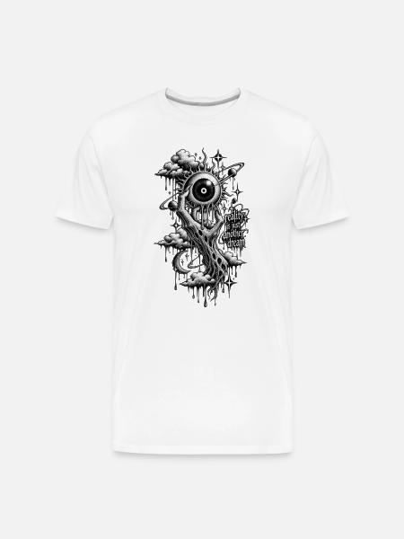 Reality Is Just Another Dream - Men's Premium Organic T-Shirt - white