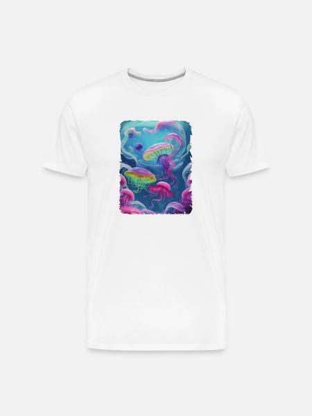 fantastical dream - Men's Premium Organic T-Shirt - white