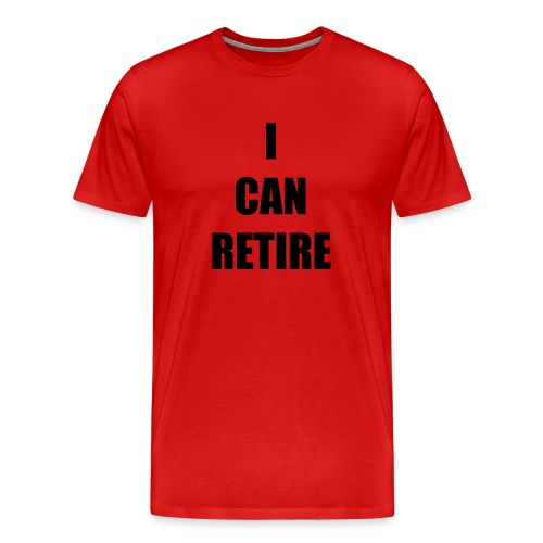 retire - Men's Premium Organic T-Shirt