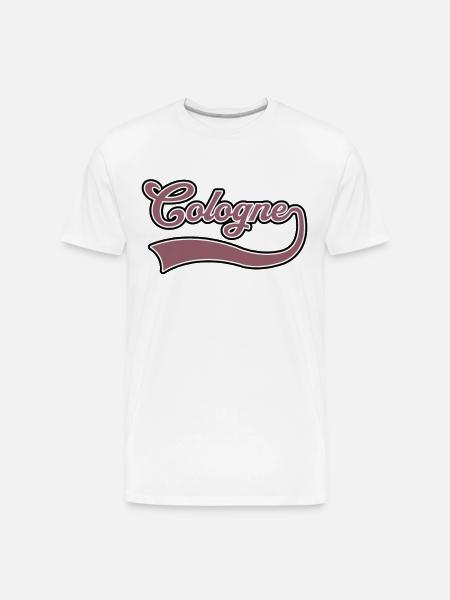 cologne germany - Men's Premium Organic T-Shirt - white