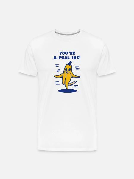 So Appealing - Men's Premium Organic T-Shirt - white