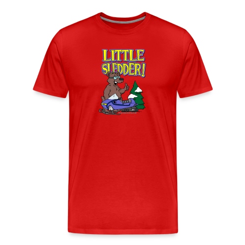 Little Sledder - Men's Premium Organic T-Shirt