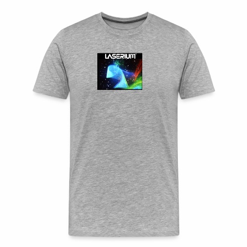 LASERIUM Laser spiral - Men's Premium Organic T-Shirt