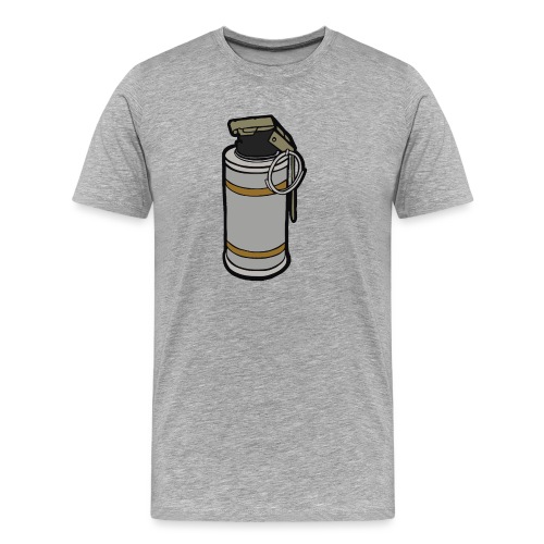 Smoke Grenade - Men's Premium Organic T-Shirt