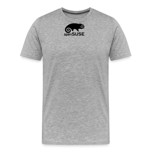 Grey Leap TShirt - Men's Premium Organic T-Shirt