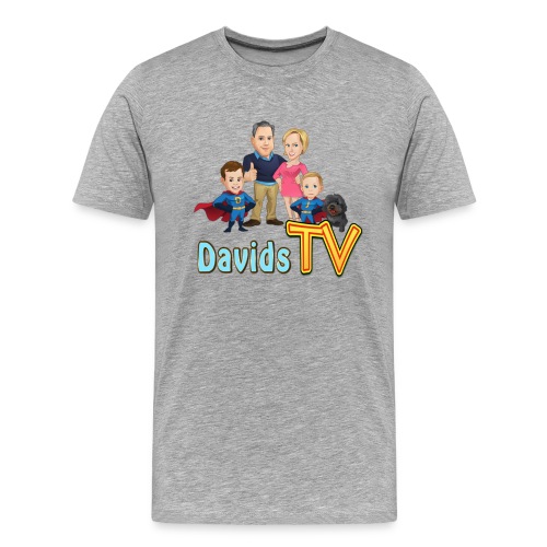 DavidsTV Logo - Men's Premium Organic T-Shirt