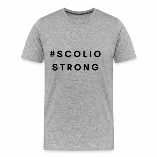 Scolio Strong - Men's Premium Organic T-Shirt