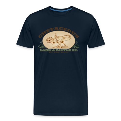 Cretaceous Land and Cattle Co, - Men's Premium Organic T-Shirt