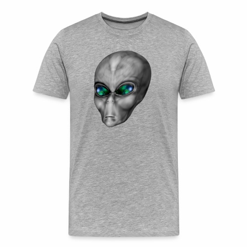 Gray Alien - Men's Premium Organic T-Shirt