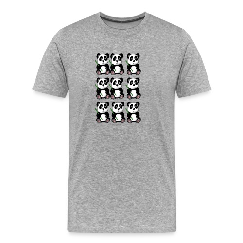 The Nine Panda's - Men's Premium Organic T-Shirt
