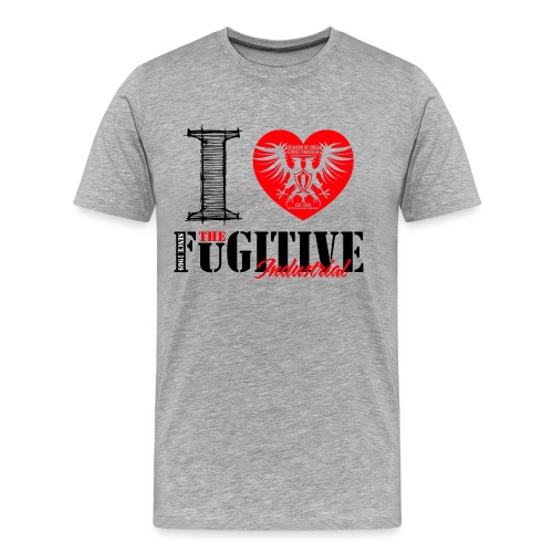 FUGITIVE 1638 - Men's Premium Organic T-Shirt