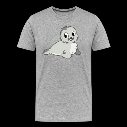 Cute Seal - Men's Premium Organic T-Shirt