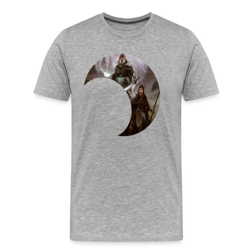 Strife of the Mighty Crescent Graphic - Men's Premium Organic T-Shirt