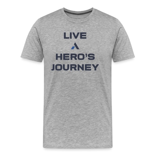 live a hero s journey 01 - Men's Premium Organic T-Shirt