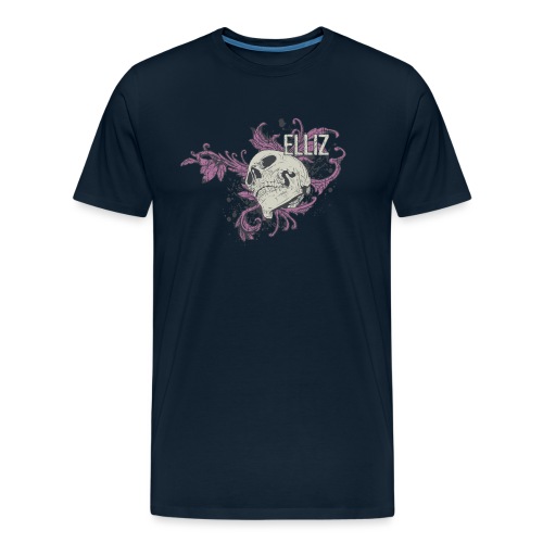 Ornamental Skull Bandana - Men's Premium Organic T-Shirt