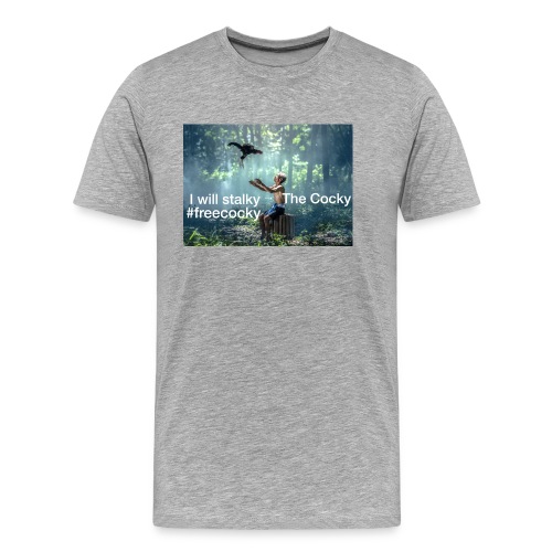 Stalky The Cocky Clothing - Men's Premium Organic T-Shirt
