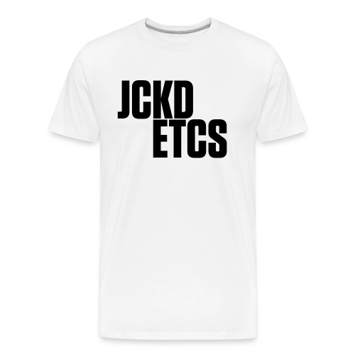 JE_BACK - Men's Premium Organic T-Shirt