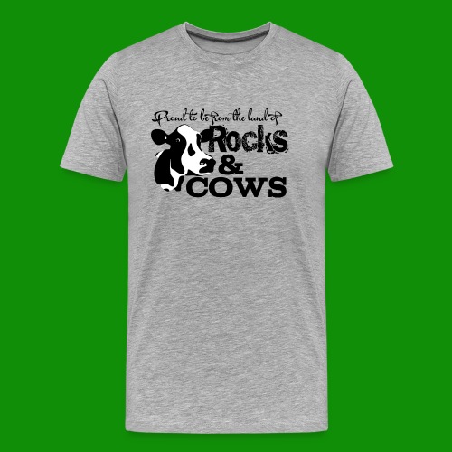 Rocks & Cows Proud - Men's Premium Organic T-Shirt