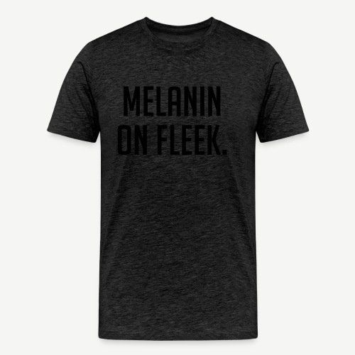 Melanin On Fleek - Men's Premium Organic T-Shirt