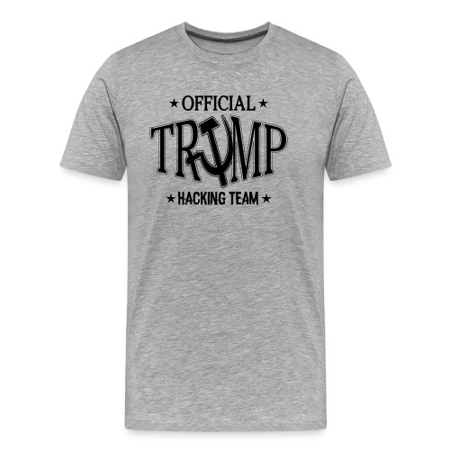 Official Trump Hacking Team - Men's Premium Organic T-Shirt