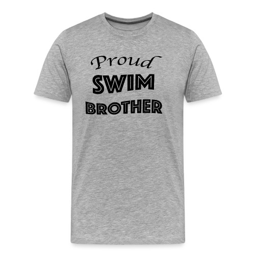 swim brother - Men's Premium Organic T-Shirt