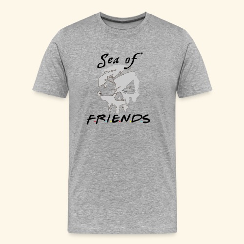 Sea of Friends - Men's Premium Organic T-Shirt