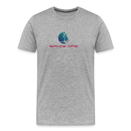 Space Ops Logo - Men's Premium Organic T-Shirt