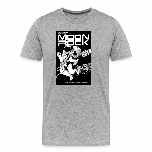 MOONROCK, One Giant Leap for Laserium - Men's Premium Organic T-Shirt