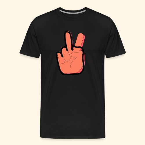 peace off - Men's Premium Organic T-Shirt