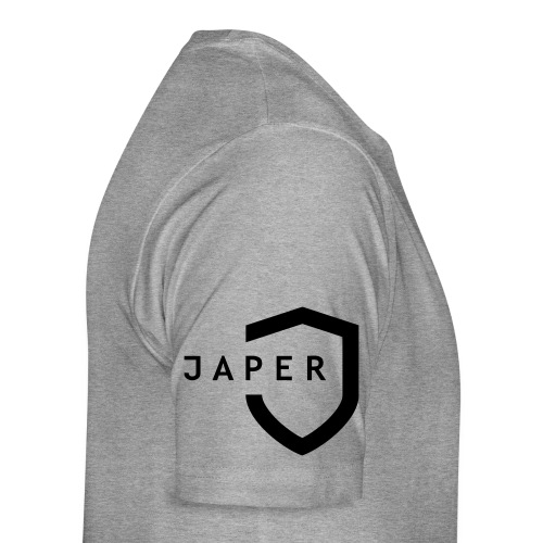 JAPER-Black-Shield - Men's Premium Organic T-Shirt