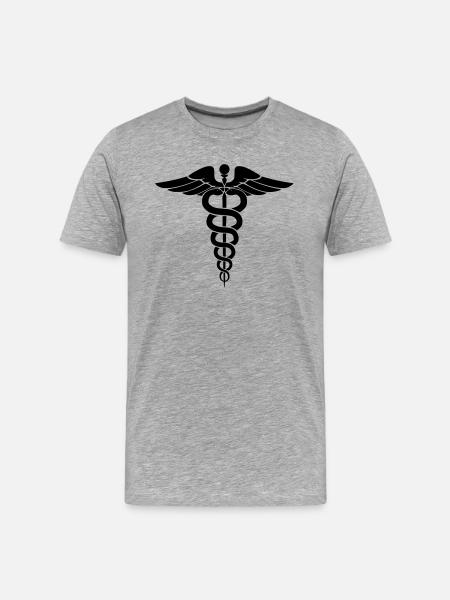 medical - Men's Premium Organic T-Shirt - heather gray