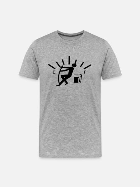 Level 1 - Men's Premium Organic T-Shirt - heather gray