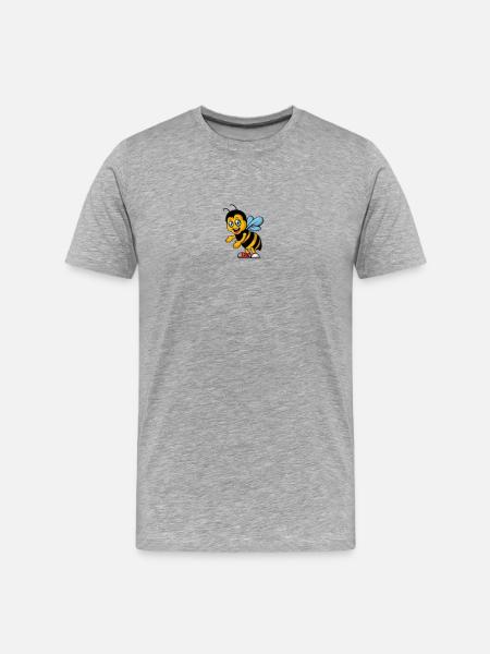 Cartoon - Men's Premium Organic T-Shirt - heather gray