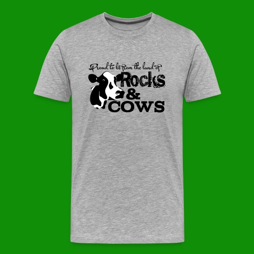Rocks & Cows Proud - Men's Premium Organic T-Shirt