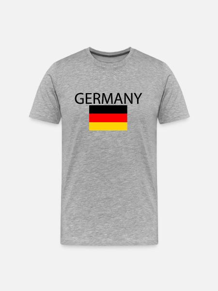 Germany - Men's Premium Organic T-Shirt - heather gray