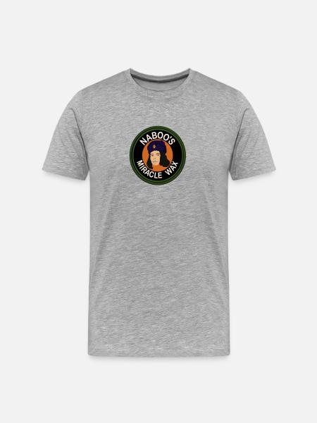 Naboo's Miracle Wax - Men's Premium Organic T-Shirt - heather gray