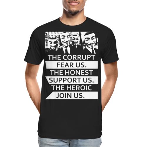 Anonymous 5 - Men's Premium Organic T-Shirt