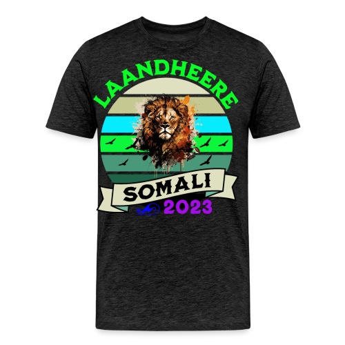 Laandheere- somalian - somali clothes-somali dress - Men's Premium Organic T-Shirt