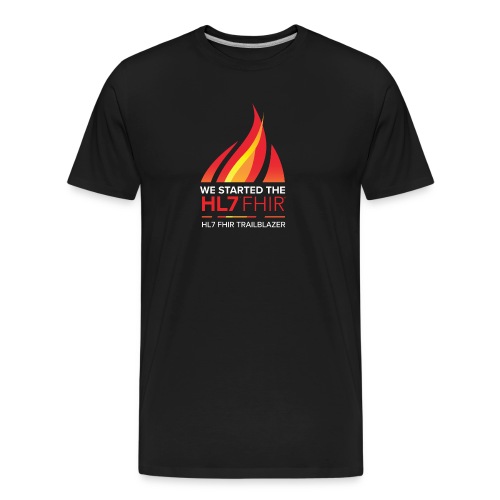 HL7 FHIR Trailblazer - Men's Premium Organic T-Shirt