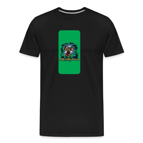 Mini Minotaur iPhone 5 - Men's Premium Organic T-Shirt