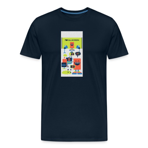 iphone5screenbots - Men's Premium Organic T-Shirt