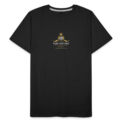 IAM-CED.ORG CROWN - Men's Premium Organic T-Shirt