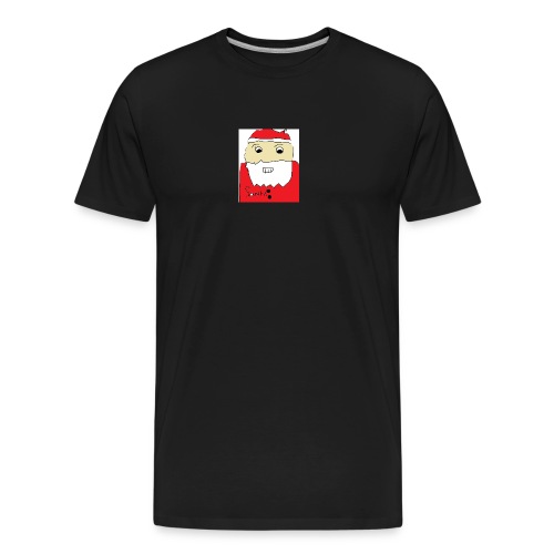 Santa curious - Men's Premium Organic T-Shirt