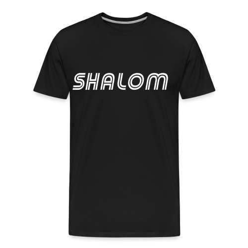 Shalom, Peace - Men's Premium Organic T-Shirt