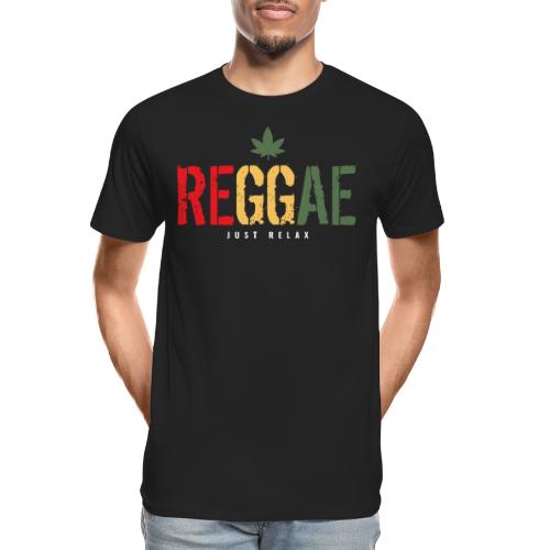 reggae jamaica relax rasta - Men's Premium Organic T-Shirt