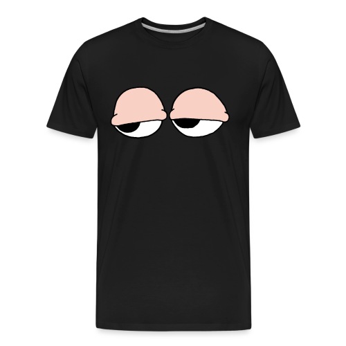 stoned eyes - Men's Premium Organic T-Shirt