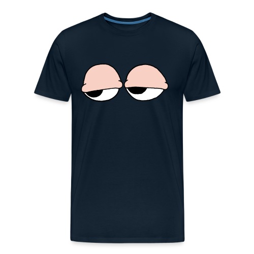 stoned eyes - Men's Premium Organic T-Shirt